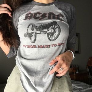 VINTAGE AC/DC Tour Shirt